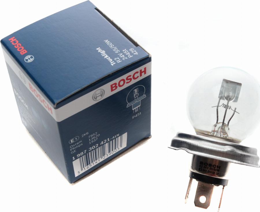 BOSCH 1 987 302 421 - Bulb autospares.lv