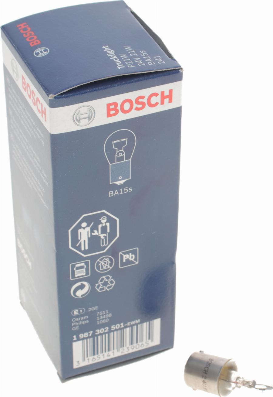 BOSCH 1 987 302 501 - Bulb, indicator autospares.lv