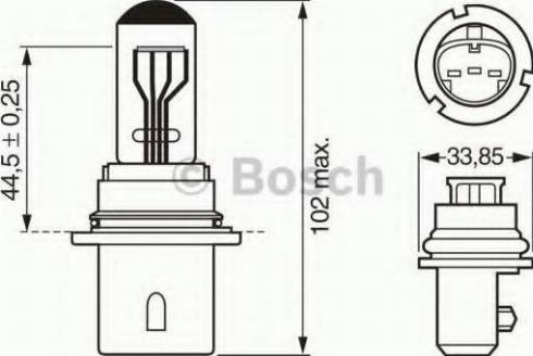 BOSCH 1 987 302 151 - Bulb, instrument lighting autospares.lv