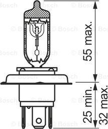 BOSCH 1 987 302 104 - Bulb, headlight autospares.lv