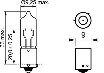 BOSCH 1 987 302 264 - Bulb, indicator autospares.lv