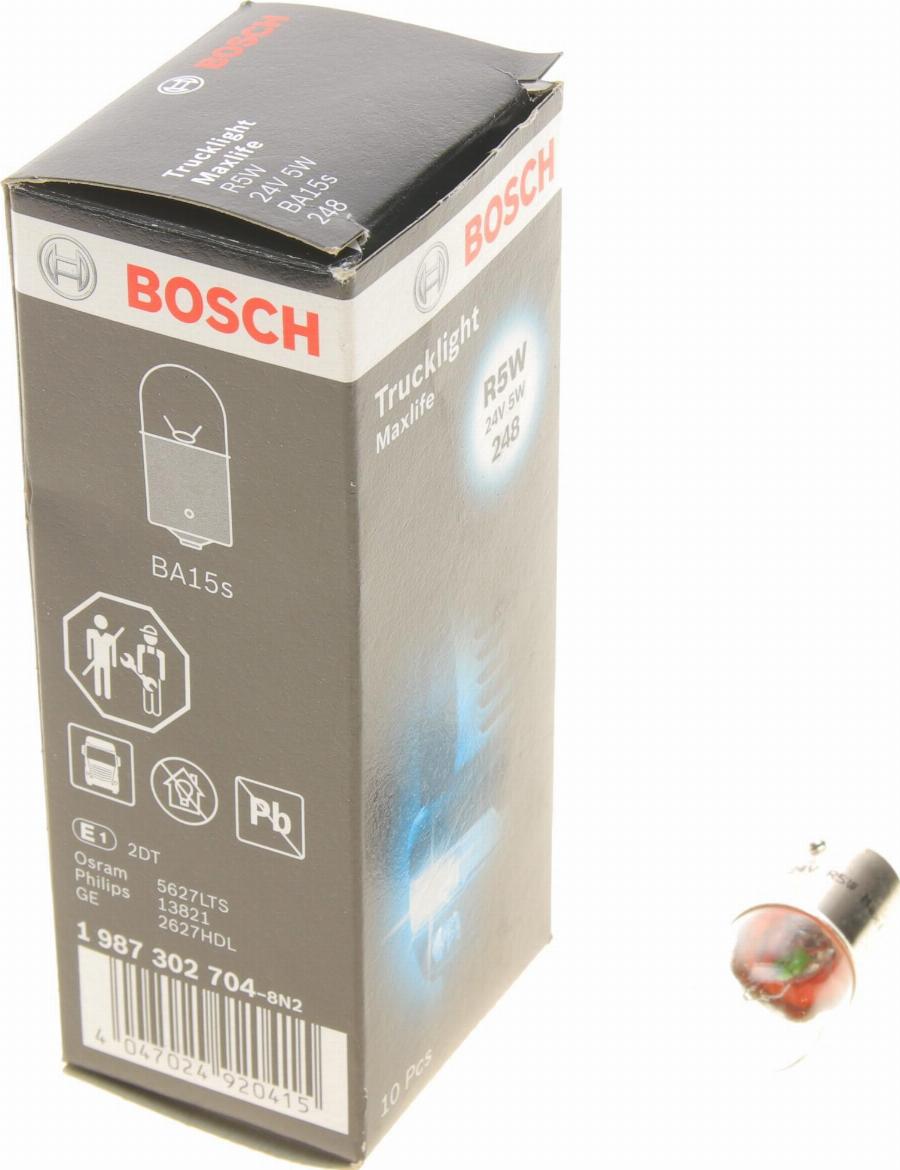 BOSCH 1 987 302 704 - Bulb, indicator autospares.lv