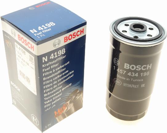 BOSCH 1 457 434 198 - Fuel filter autospares.lv