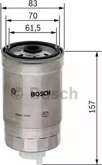 BOSCH 1 457 434 320 - Fuel filter autospares.lv