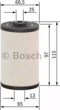 BOSCH 1 457 431 325 - Fuel filter autospares.lv