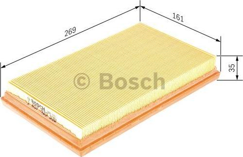 BOSCH 1 457 433 533 - Air Filter, engine autospares.lv