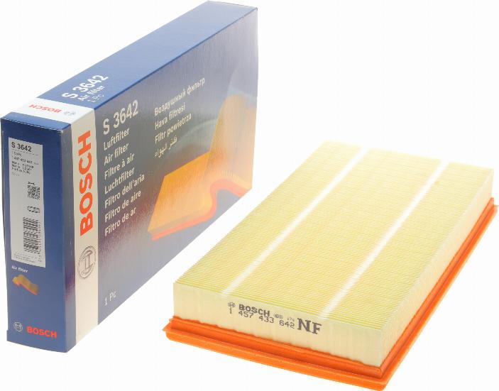 BOSCH 1 457 433 642 - Air Filter, engine autospares.lv