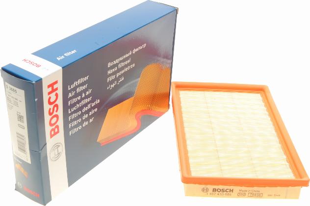 BOSCH 1 457 433 685 - Air Filter, engine autospares.lv