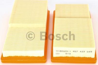 BOSCH 1 457 433 049 - Air Filter, engine autospares.lv