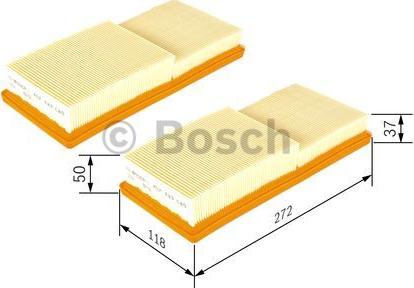 BOSCH 1 457 433 049 - Air Filter, engine autospares.lv