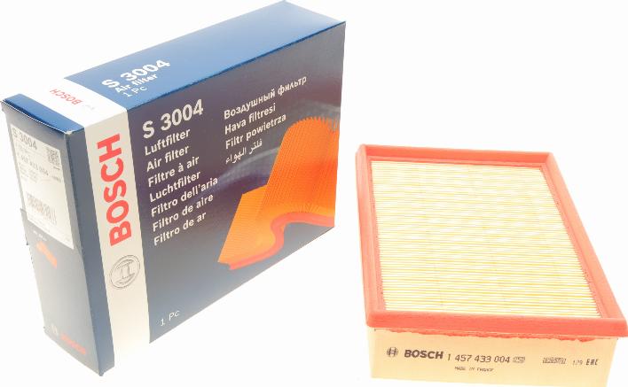 BOSCH 1 457 433 004 - Air Filter, engine autospares.lv