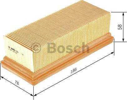 BOSCH 1 457 433 078 - Air Filter, engine autospares.lv