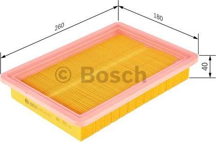 BOSCH 1 457 433 073 - Air Filter, engine autospares.lv