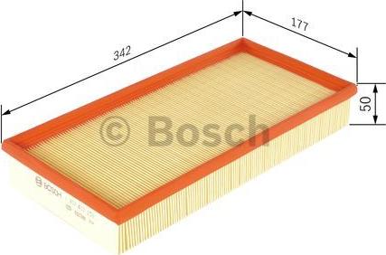 BOSCH 1 457 433 250 - Air Filter, engine autospares.lv