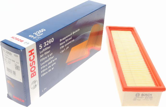 BOSCH 1 457 433 260 - Air Filter, engine autospares.lv