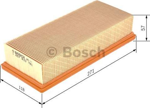 BOSCH 1 457 433 781 - Air Filter, engine autospares.lv