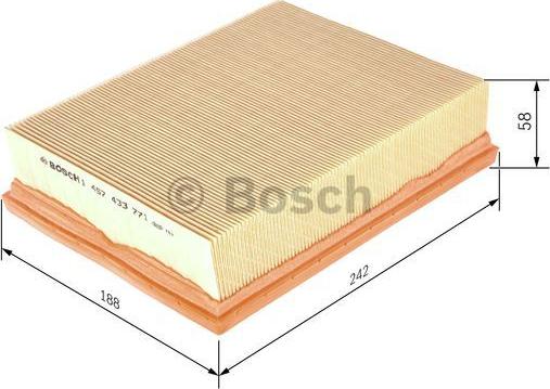 BOSCH 1 457 433 771 - Air Filter, engine autospares.lv