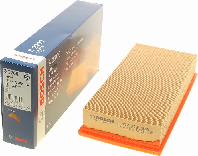 BOSCH 1 457 432 200 - Air Filter, engine autospares.lv