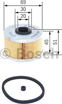 BOSCH 1 457 429 657 - Fuel filter autospares.lv