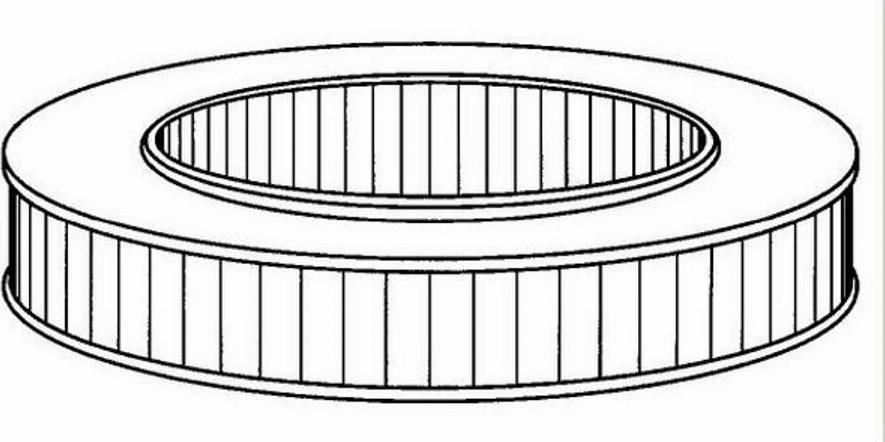 BOSCH 1 457 429 042 - Air Filter, engine autospares.lv