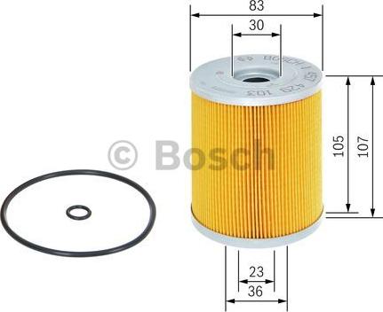 BOSCH 1 457 429 103 - Oil Filter autospares.lv