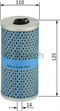 BOSCH 1 457 429 175 - Oil Filter autospares.lv