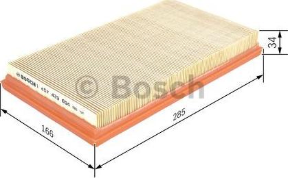 BOSCH 1 457 429 894 - Air Filter, engine autospares.lv