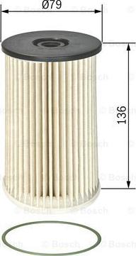 BOSCH 1 457 070 008 - Fuel filter autospares.lv