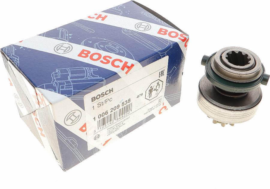 BOSCH 1 006 209 538 - Pinion, bendix, starter autospares.lv