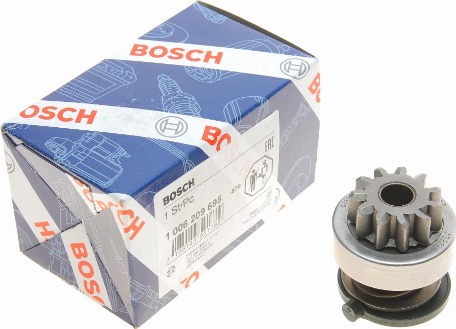 BOSCH 1 006 209 695 - Pinion, bendix, starter autospares.lv