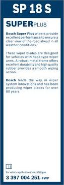 BOSCH 3 397 004 251 - Wiper Blade autospares.lv