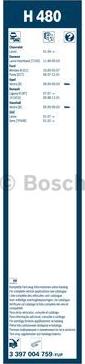 BOSCH 3 397 004 759 - Wiper Blade autospares.lv