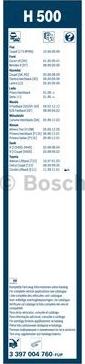 BOSCH 3 397 004 760 - Wiper Blade autospares.lv