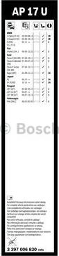 BOSCH 3 397 006 830 - Wiper Blade autospares.lv