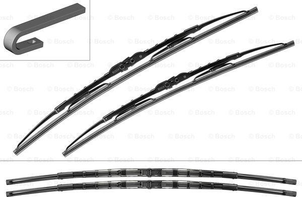 BOSCH 3 397 001 532 - Wiper Blade autospares.lv