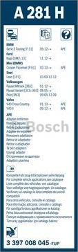BOSCH 3 397 008 045 - Wiper Blade autospares.lv
