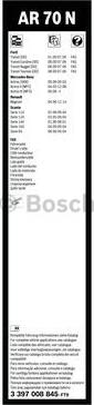 BOSCH 3 397 008 845 - Wiper Blade autospares.lv