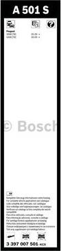 BOSCH 3 397 007 501 - Wiper Blade autospares.lv