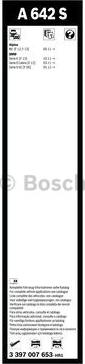 BOSCH 3 397 007 653 - Wiper Blade autospares.lv