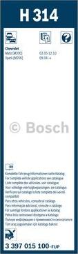 BOSCH 3 397 015 100 - Wiper Blade autospares.lv