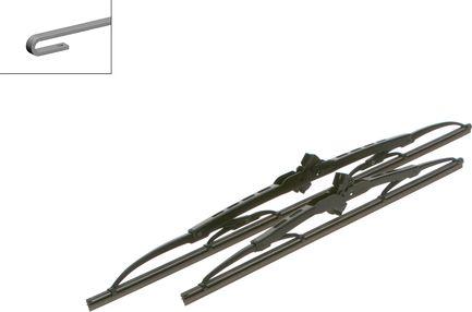 BOSCH 3 397 010 288 - Wiper Blade autospares.lv