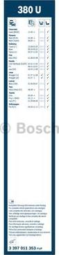 BOSCH 3 397 011 353 - Wiper Blade autospares.lv