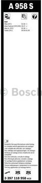 BOSCH 3 397 118 958 - Wiper Blade autospares.lv