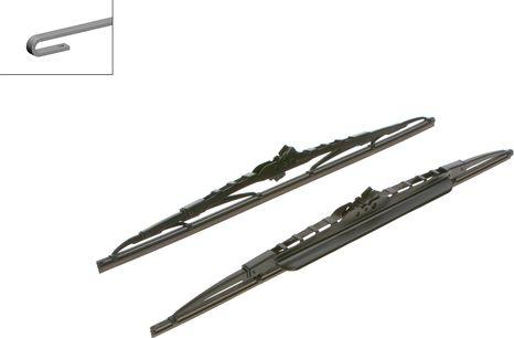 BOSCH 3 397 118 543 - Wiper Blade autospares.lv