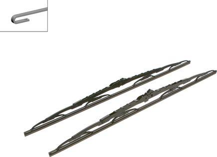 BOSCH 3 397 118 301 - Wiper Blade autospares.lv