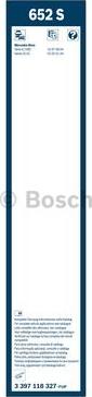 BOSCH 3 397 118 327 - Wiper Blade autospares.lv