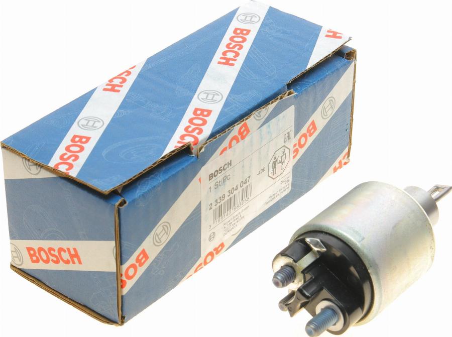 BOSCH 2 339 304 047 - Solenoid Switch, starter autospares.lv