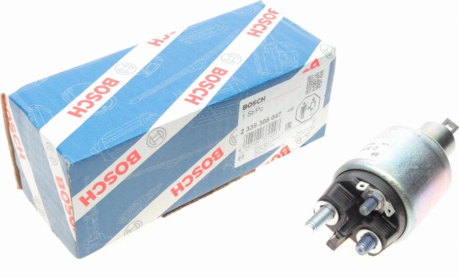 BOSCH 2 339 305 047 - Solenoid Switch, starter autospares.lv