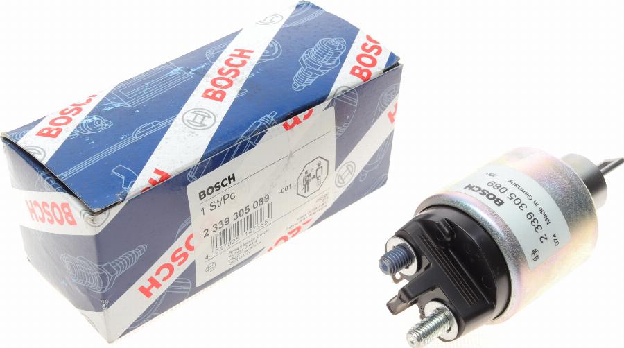 BOSCH 2 339 305 089 - Solenoid Switch, starter autospares.lv