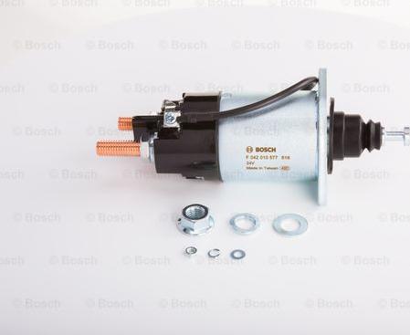 BOSCH F 042 010 577 - Solenoid Switch, starter autospares.lv